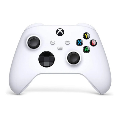 Control Inalámbrico Xbox Series X\u002FS\u002FOne Robot White Blanco Una unidad | Meses sin interés