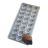 Moldes Para Chocolates Moldes Chocolates Molde Corazon Doble