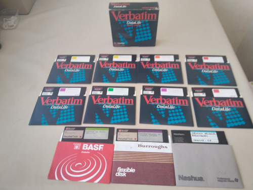 Disquetes 5,25 Floppy Verbatin Casi Nuevos Ver Descripción 