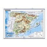 Libro Mapa Mural Espaã±a, Fã­sico / Polã­tico - Edigol Ed...