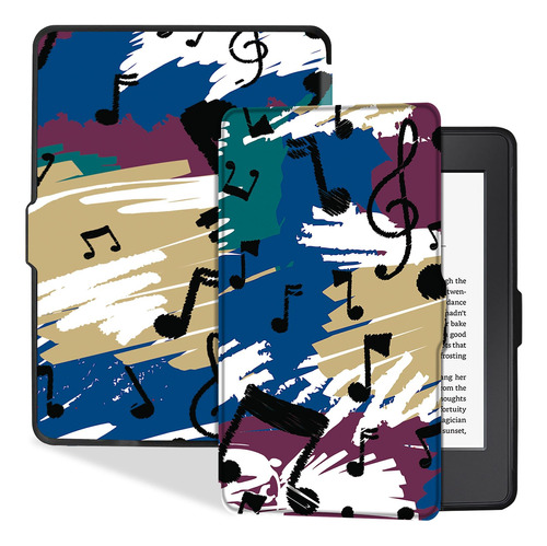 Funda Para Kindle Paperwhite 5ta 6ta 7ma Gen Slim Musical 