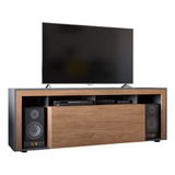 Mesa Rack De Tv Led. Puerta Batiente 160cm Largo