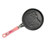 Sarten De Hot Cakes Aluminio Personajes Hello Kitty Mickey Color Rosa