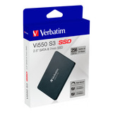 Disco Solido Interno 256gb Verbatim Ssd Sata Pc Notebook