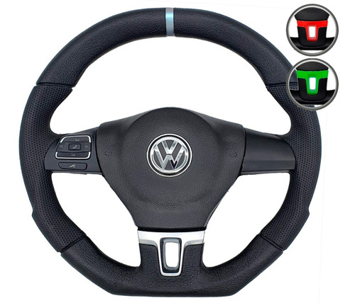 Volante Gts Comando Som Sport Jetta Turbo Vw Gol G2 G3 G4 G5