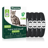 Paquete De 4 Collares Antipulgas Para Gatos, Prevención De P