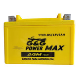 Bateria De Gel Ytx9-bs Bajaj Ns 200 Rs200 As200 Dominar 400