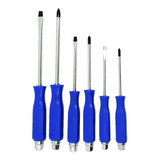 Set Juego Kit Destornillador Golpe 6 Piezas Profesional