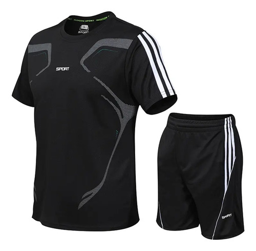Conjunto Deportivo Hombres Secado Rápido Shorts Con Bolsillo | MercadoLibre