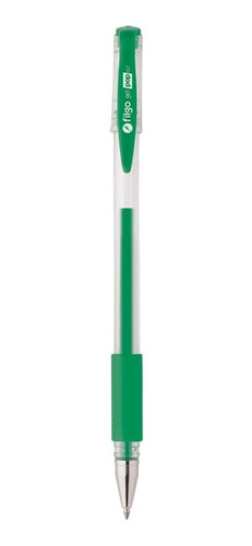 Boligrafo Roller Lapicera Filgo Gel Pop Color Verde Caja X12
