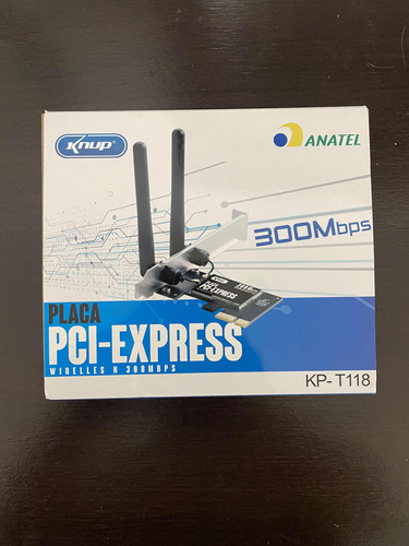 Adaptador De Rede Wi-fi - Wlan Pci Express X1 - Kp-t118