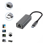 Adaptador Ethernet Usb Tipo C A Rj45 De 1000 Mb/s Gigabit