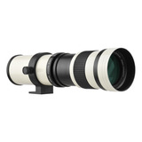 Z Cámara Mf Super Teleobjetivo Zoom Lente Para Canon Nikon
