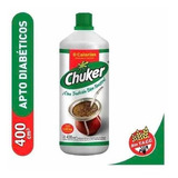 Edulcorante Chuker Liquido 400cc 0 Calorias Sin Tacc