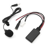 Adaptador De Cable Auxiliar Bluetooth 5.0 Con Micrófono Mano