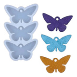 Molde De Silicona Mariposas Especial Dijes, Aros, Resina