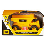 Camion De Volteo Cat Power Mini Crew Luces Y Sonido