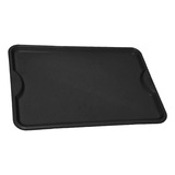 Bandeja Plástico Retangular 34x24cm Preto