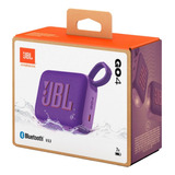 Bocina Portátil Jbl Go 4 Bluetooth Morado.