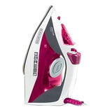 Ferro De Passar A Vapor Black Decker Fx2200 Steam Care 1200w Cor Rosa 110v