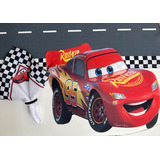 Kit 2 Jogos Americanos + 2 Guardanapos Mesa Infantil Carros