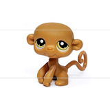 Littlest Pet Shop Lps Hasbro - Macaco Marrom