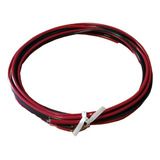 Cable De Audio Paralelo Rojo Negro 2x1mm 2 Metros P/bafle