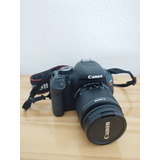 Canon Eos Rebel T3i Completa + 2 Lentes + Control + Bolso