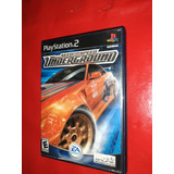 Video Juego Need For Speed Underground Para Ps 2 (de Uso) 