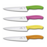 Cuchillo Victorinox Trinchar 19cm Acero Colores 6.8006.19