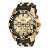 Reloj Invicta 22346 Oro Negro Hombres