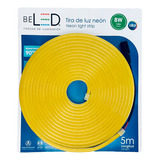 Tira Led Neon Flex 5m 12v Alto Brillo Decorativa Ip66 Amarillo