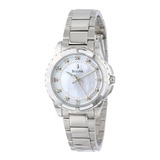 Bulova Reloj De Diamante Y Nácar Dial Para Mujer, Vestido, N