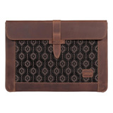 Funda De Cuero Para Macbook Pro/ Air De 15/16 PuLG.- Canela