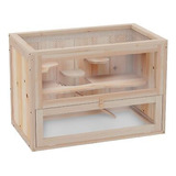 Pawhut 2-level Hamster Cage Mice And Rat House, Small An Ssb