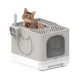 All For Paws Caja De Arena Plegable Para Gatos, Muebles Ocul