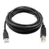 Cable Usb A/b 1,5 Mts Para Impresora Scanner Kvm