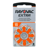 Pilas Audifono 13 Rayovac Extra Pr48 Pack X 40 Unidades Bp8