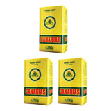 Yerba Mate Canarias 250g Tradicional Pack X3 Unidades