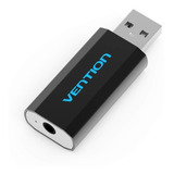 Tarjeta Sonido Externa Usb Jack 3.5 Audio 4 Polos Vention