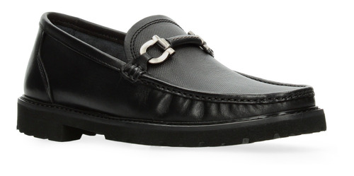 Zapato Casual Gino Cherruti Negro Para Hombre [gch347]