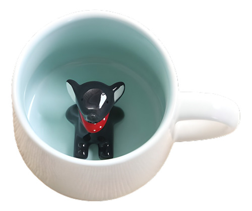  Taza De Ceramica Minimalista Diseño Especial Elefante Negro