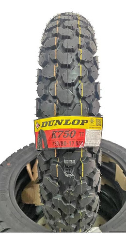 Llanta Dunlop K750 130/80-17 Tt Neumatica