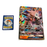 Jumbo Oversized Lycanroc Gx Sm14 Blackstar Promo - Pokemon 