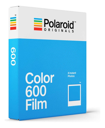 Papel Polaroid Color 600 - 8 Papéis