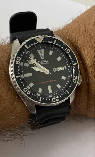 Relógio Seiko Scuba Diver 7s26 0029 200m Skx173 Revisado