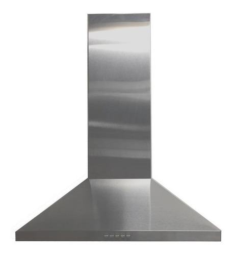 Campana Extractora Purificadora De Cocina Ihd Tulum Ac. Inox. De Pared 600mm X 190mm X 485mm Plateada 127v