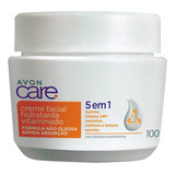 Creme Facial Hidratante Vitaminado Avon Care 5 Em 1
