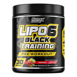 Nutrex Lipo 6 Black Training Pre-entren Oxido Nitrico 30serv