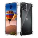 Funda Transparente Antigolpe Para Motorola G72 Palermo